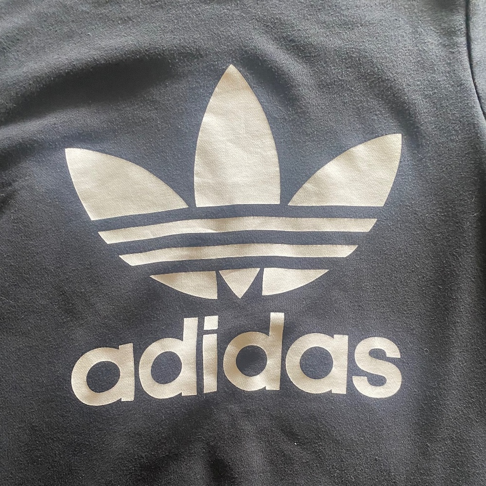 Black Adidas Sweat Shirt